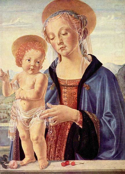 Madonna with Child,, Andrea del Verrocchio